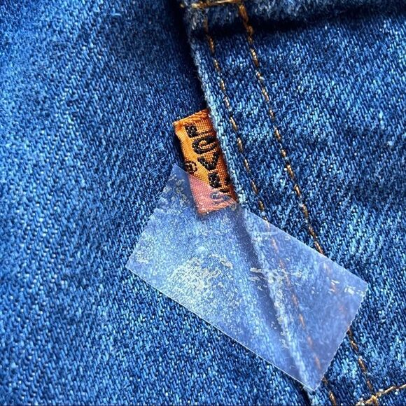 Levi's orange tab no tags,  blue high rise boot jeans in excellent condition - Picture 7 of 7